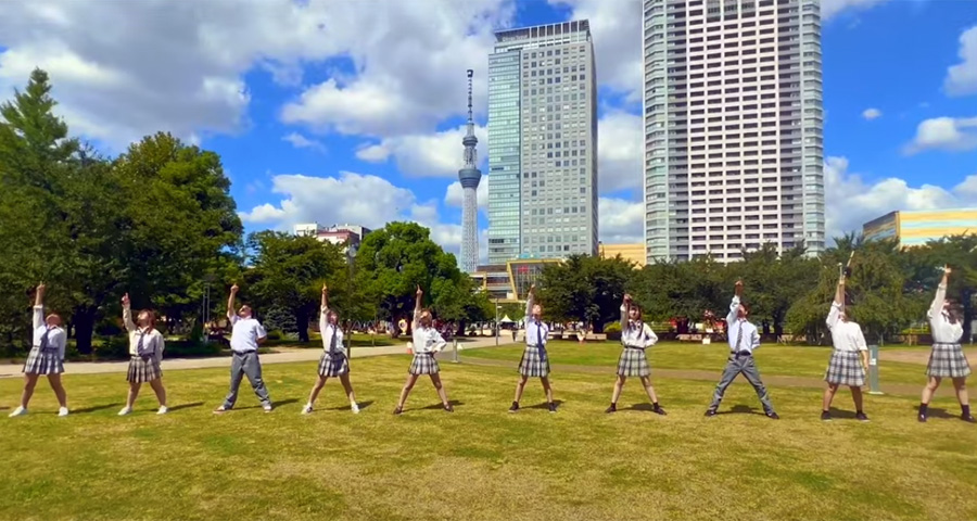 日本テレビ「スッキリ」の「ダンスONEプロジェクト'22」にダンス部が参加しました！