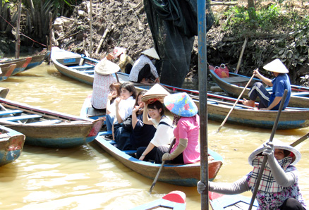 メコン川クルーズ