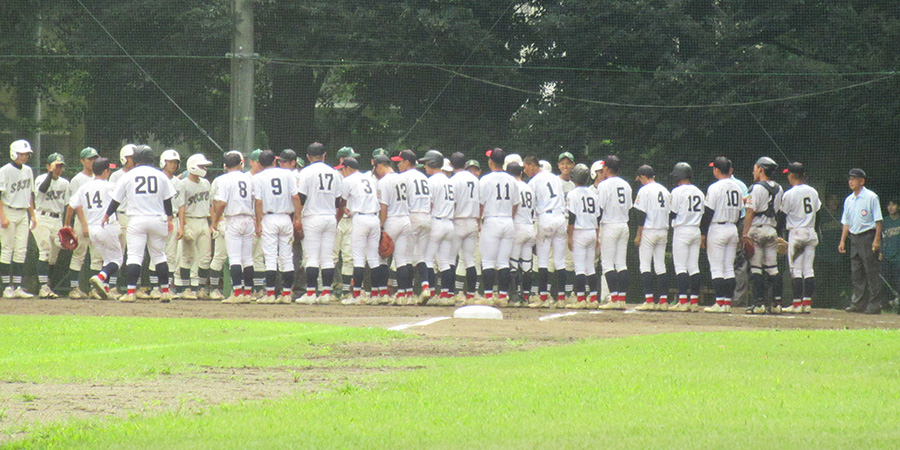 2023年度秋季東京都高等学校野球大会一次予選 総合工科高校に敗戦