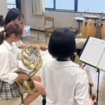 吹奏楽部の本日の活動の様子＆演奏会のお知らせ