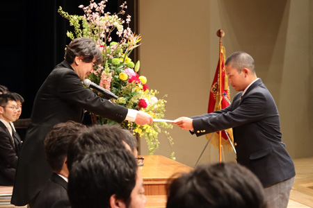 新入生誓いの言葉