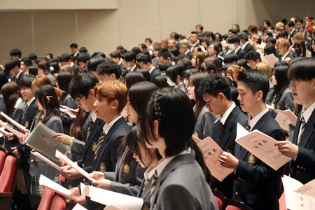 2026入学式校歌斉唱