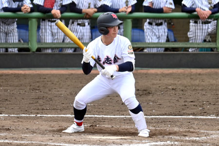 春季野球本大会２回戦バント