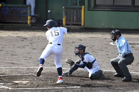 春季高校野球本大会一回戦バッティング